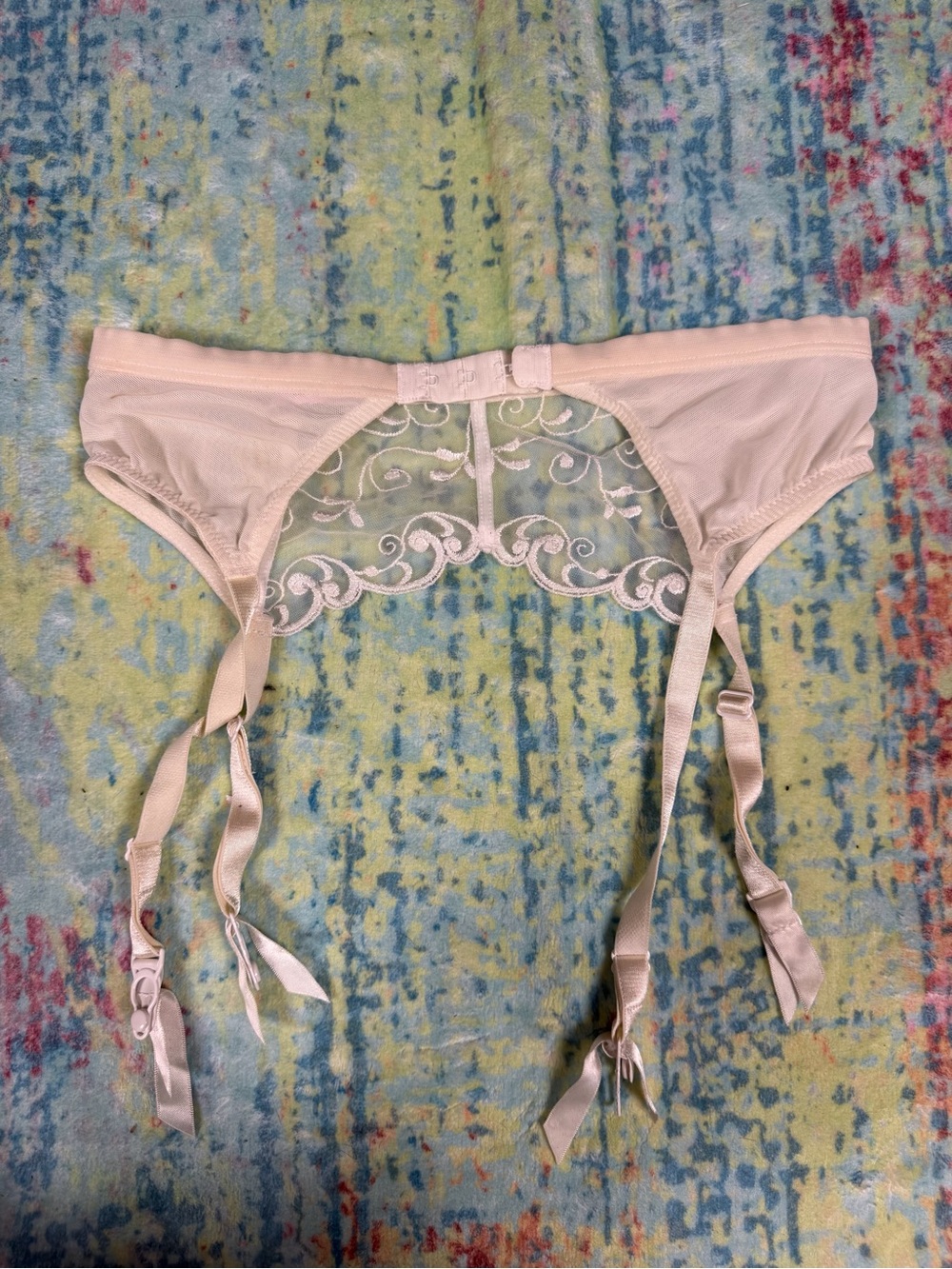 🦋Victoria's Secret Soft Pink Lingerie garters